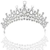 Bijoux de mariée de mariage de haute qualité Crystal Set Femmes Bride Tiara Couronnes Earge Collier Bijoux de mariage Accessoires 240510