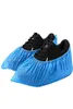 Tampas de bota de sapato descartáveis CPE não deslizante CPE de tampa de plástico grossa de tampa de plástico de tamanho universal cor azul rRA30471807121