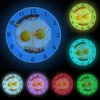 Настенные часы бекон и жареные яйцо улыбающиеся часы, используемые в ресторанах кухни, яичниковые яичники, бекон, завтрак, декоративные настенные часы Q240509