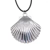 Hangende kettingen 1 stks shell nek ketting telefoon sieraden voor mannen handgemaakte kettinglengte 45 4 cm