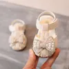 Meisje cool 1-2-3 jaar oude prinses baby wandelschoenen zachte zool kleuterschool zomer sandalen 0