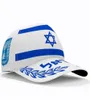 Ball Caps Israel Baseball Cap 3D изготовленное название команда Il Hat Isr Country Travel Arabic Nation Иудаизм иврит арабский флаг Headg9380871