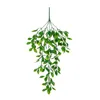 Dekorative Blumen 81Mesh künstliche Plastikpflanzen Eukalyptus heimgehende Weihnachtsbaum Hochzeit Garten Party DIY Geschenkdekoration