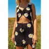 Work Dresses Fashion Vest Top And High Waist Skirts Dress Knitted Holiday Boho Sexy Women's Two Piece Sets