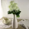 Fleurs décoratives 5 têtes Bouquet de soie rose rose Péonie artificielle Flowerbud Bride Wedding Home Decoration décoration