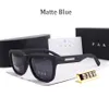 メンズサングラスファッションサングラスフルフレームアイグラス高品質のUV400 6色オプション