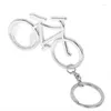 Keychains 50pcs Metal Beer Bicycle Botter Bottle Keychain Bike Key Rings for Lover Biker Openders Creative Gift Cycling