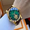 Fine Men's Watch The Best Projektowanie na świecie oryginalność Whenal Wheel Wherel W pełni automatyczny ruch mechaniczny Top 316 Stal nierdzewna 208J