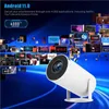 Projetores Ditong Hy300 Pro Projector 4K Android 11 Dual WiFi 6 260Ansi Bt5.0 1080p 1280 * 720p HD Home Theater Projector portátil J240509