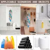 Storage Bags 3Pc Kitchen Grocery Bag Holder Hanging Trash Dispenser Adjustment Reusable Waterproof Shopping Organizer With Drawstring