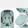 Strollers# Nieuwe Baby Stroller 2 In 1Green Baby Carriage Gevouwen wandelwagen High Lands PRAM voor babyreizen Puinhoop Babyauto Lichtgewicht T240509