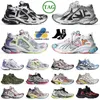 Mode Top -Qualität OG Track Runners 7.0 Designerschuhe Frauen Herren Mesh Nylon Tracks Vintage Runner 7 Trainer Luxusplattform Leder Gummi -Bottoms Schwarze Turnschuhe