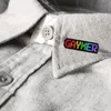 LGBTQ Pride Gay Rainbow Gaymer Enamel Pin Pinki Lapel Pins Brooths na ubrania broszka biżuteria manga akcesoria prezentowe
