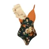 Swimons de maillots de bain pour femmes MAINTRATION FLORAL IMPRESSIONNANTES FEMMES SOINS PLAIS SOINS PLAIS 2024 FEMPEL VEUX V BIKINI SUMME SUMBRE SWEAUSE DE FEUSEMENTS J240510 J240510