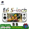 E6 Handheld Game Console Portable Video Game 5-Inch IPS-scherm Retro-gamebox met 2.4G Wireless Controller Support PSP PS1 N64 240509