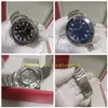 4 couleurs dans la boîte d'origine Cal 8900 Mouvements automatiques de montres pour hommes Black Blue Blanc Ocean céramique Cérame 600m Master 43 5mm 1543