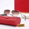 Rayons de haute qualité hommes femmes lunettes de soleil vintage pilote aviateur marque de soleil de soleil bands uv400 interdits avec boîte et boîtier 280p