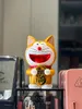 New in stock trendy doll series gold lucky Doraemon machine cat figurine ornament with millions of taels of wealth God doll 20CM-30CM