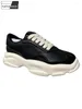 Casual Shoes Autumn Mens Cowhide äkta läder sneakers andningsbara snörning av tjocka plattformar joggar tränare aktiva