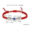 Braccialetti turchi Blu Lucky Blue Ealte per donne fatti a mano intrecciati blu nera blu nera demone eye bracciale amicizia