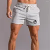 Shorts Shorts Summer Training Running Uomini per stampare ginnastica corta palestra uomo fitness