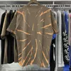 カエルドリフトファッションラグジュアリーブランド1ストリートウェア面白い印刷グラフィックヴィンテージ服緩んだ大量のトップスTシャツTシャツ240425