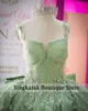 Sage Green Princess Ball Hown платья Quinceanera с бабочками для бабочки с луком