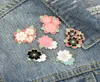 Cartoon Cherry Blossom Oil Drop Pins Enamel Pink Floral Sakura Brooches For Unisex Backpack Collar Badge Accessories Whole2856734