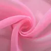 Rideau tulle maille transparent rose rose jarret de princesse rideaux pour les filles