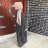 Ethnic Clothing Modest Abaya Women Muslim Bat Sleeve Loose Maxi Dress Turkey Arabic Kaftan Eid Ramadan Dubai Long Shirt Islam Robe Caftan