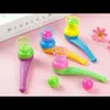 Montessori Blow Pipe Balls Toy Child Boad Board Game Party Party Fillers Wedd