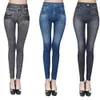 Women's Jeans Cool womens jeans high waisted skin friendly jeans high waisted printed pencil pantsL2405