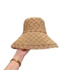 Casquette Luxe designer designer czapka czapka czapka płótno popularna czapka ochrony przeciwsłonecznej dla mężczyzny szerokie brzegi na zewnątrz chapau letnie czapki hats modne fa131 b4