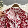 Robe de mode décontractée de la créatrice Robe de piste de fashion printemps et automne