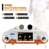 448 kHz TECAR DIATHERMY Thérapie Nouvelle technologie Massage corporel Équipement de beauté Pain Soulagement Physiothérapie Instrument RF Muscle Face Lift Machine