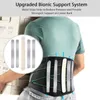 Поддержка талии 1pcs Back Braces для более низкого облегчения боли с 5-й поясными мужчинами/женщинами.