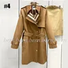 Premium Brand Fashion Warm Jackets Women's Trench Coat Outerwear Gifts for Women