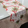 Table Runner 14x71 Inch Decorative Christmas Xmas Home Party Decor Desk Tapestry Dress Cloth Floral Santa Runners 36 180CM