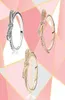 Cluster Anneaux 2021 Fashion Trend 100 S925 Siltling Silver Real Rose Gold 3 Colors Bow Ring Original Brick Bijoux adapté à WOM9424520