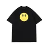 Summer T-shirt designer men and women short-sleeved smiley face printed T-shirt American high street trend casual shirt