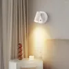 Muurlamp verstelbaar licht USB oplaadbaar 1800 mAh moderne stijl rotatie cob aanraakregeling Noordse LED 3W