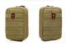 Vattentät Nylon Tactical Molle Bag Medical First Aid Utility Emergency Pouch Camping vandring x0031814047