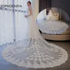 Bridal Veils Real Picture Casamento Veil 2021 Wedding Voile de Mariee Accessories Veu Noiva Velo Novia 3547
