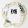 T-shirts We Will Rock You Queen Print Childrens T-shirt Summer White Top Childrens Fashion Casual T-shirt Anthem Childrens T-shirtL240509