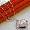 PENDANTS URBABY 925 Sterling Silver 16-30 pollici Catena Cavalca Cavala a sospensione per donne Regalo per matrimoni per la festa della moda