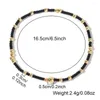 Strand 1pc Beach Vocation Themed Mixed Color Design 18K Gold Plated Copper & Bead Bracelet Cute Luck For Festival Jewelry Gift