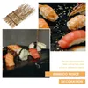 Servis uppsättningar El Restaurang Plate Decor Bamboo för Sashimi Serving Board Decoration Supply Japanese Sushi Tray Supplies