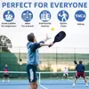 Pickleball Paddle Graphite Textured Surface For Spin USAPA Compliant Pro Pickleball Racket Carbon Fiber Paddle 240507