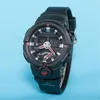 Sports Quartz Watch 500 Watch 500 Orologi Full World Time LED AUTO AUTO SERIE OAK LIGHT