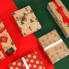 3pcs Geschenkverpackung Weihnachtsgeschenkdekoration Papier Bastelpapier DIY Geschenkpapier Papier Weihnachtsbaum Schneeflocken Geschenk Dekor Geschenkverpackung Lieferungen